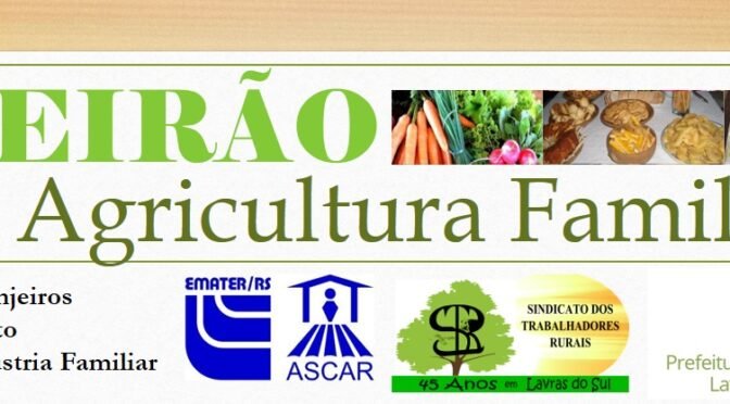 BLOG: Feirão da Agricultura Familiar